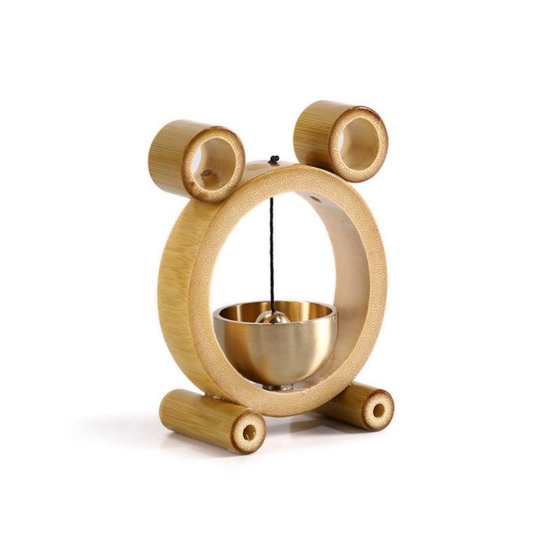 Магнитное крепление Бамбуковые колокольчики Снижающие стресс Подвесные колокольчики Множественное размещение на металлической двери, поверхности холодильника Декор