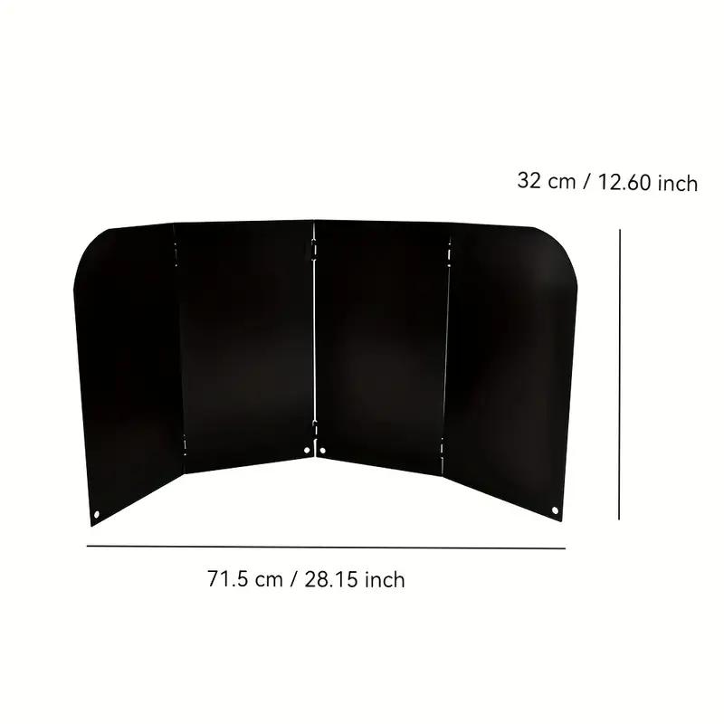 3-сторонний экран от брызг масла для кухни, стальной, защита от брызг для плиты и сковороды