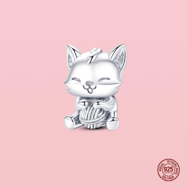 Подвеска из стерлингового серебра 925 пробы, очаровательные бусины для оригинального браслета Panjia, ожерелье, женские украшения