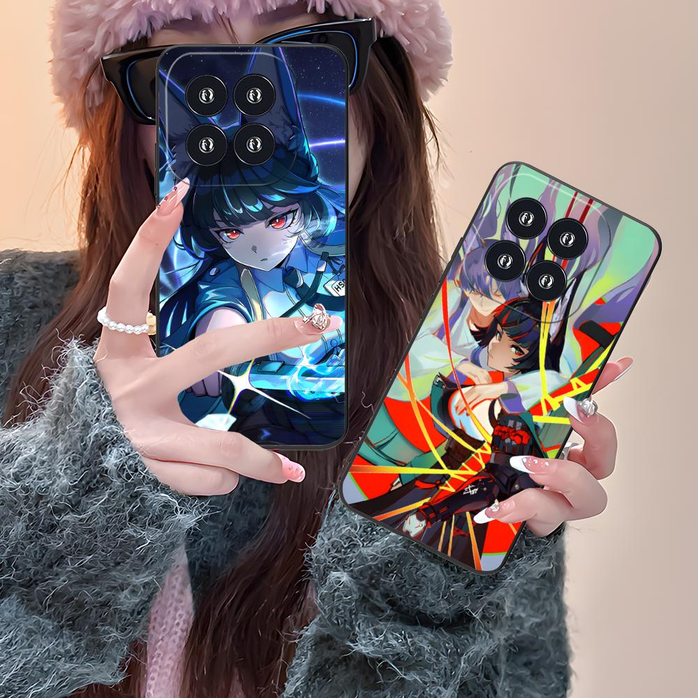 Чехол для телефона Zenless Zone Zero Hoshimi Miyabi для Xiaomi 15 14 13 12 Mi 11 T Ultra Lite Pro S X 5G Чехол с цветной печатью Роскошный