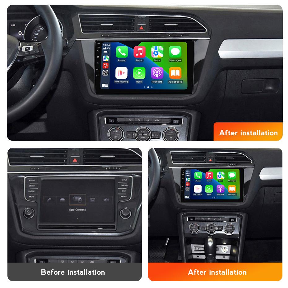 Система GPS-навигации Android CarPlay для VW Tiguan 2017-2019