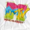 MTV Mens Paint Logo T-Shirt