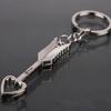 2Pcs/Set Love You Heart Arrow Couple Keychain Car Key Ring Chain Gift