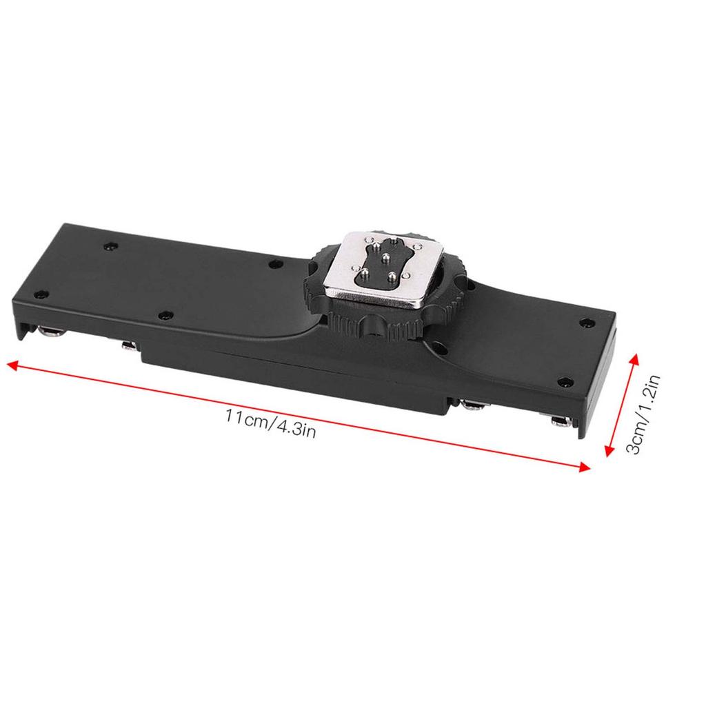 SLR Camera Hot Shoe Splitter Quality Dual Hot Shoe Splitter for SLR Camera Camcorder