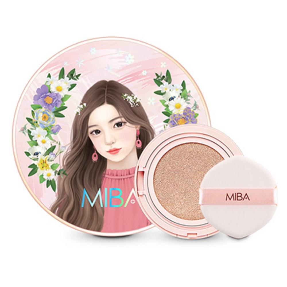 Miba Wang Cushion Сезон 2 Большой Размер 25 г + Сменный Блок 25 г Набор, Нет. 23 Спокойная кожа, 1 шт.