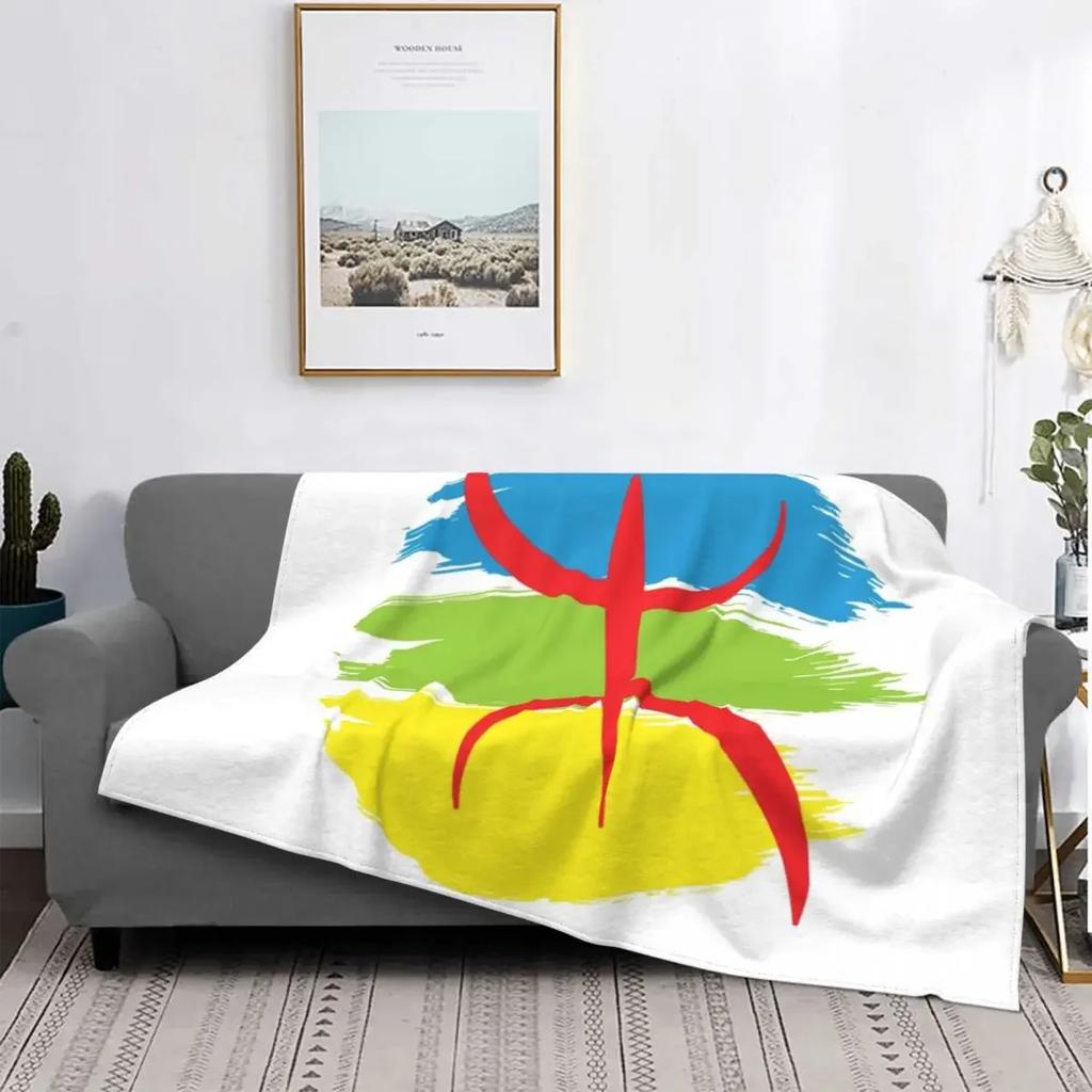 Печать кабильского ковра одеяла дышащие мягкие фланель зимние богемные амазигские берберские пледы для дивана дома кровать подарки