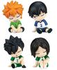 Shoulder Zun Junior High School Student of 4 Gacha Capsule Toy Fig. Haikyu!! [Set (Complete)]