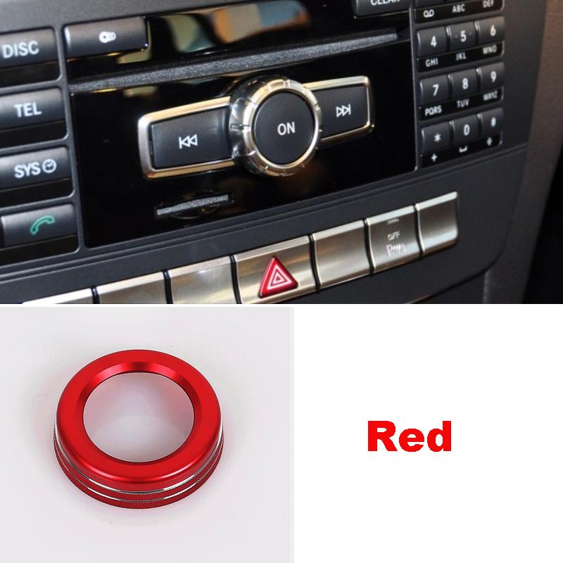 Car styling for Mercedes Benz C Class W204 2008-2013 Car air conditioning Rotary knob button
