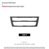 For BMW F20 F21 F22 Serie 1 2 M235i Made of Alcantara Car Air Conditioner CD Panel Trim Cover M Performance Sticker Accessories