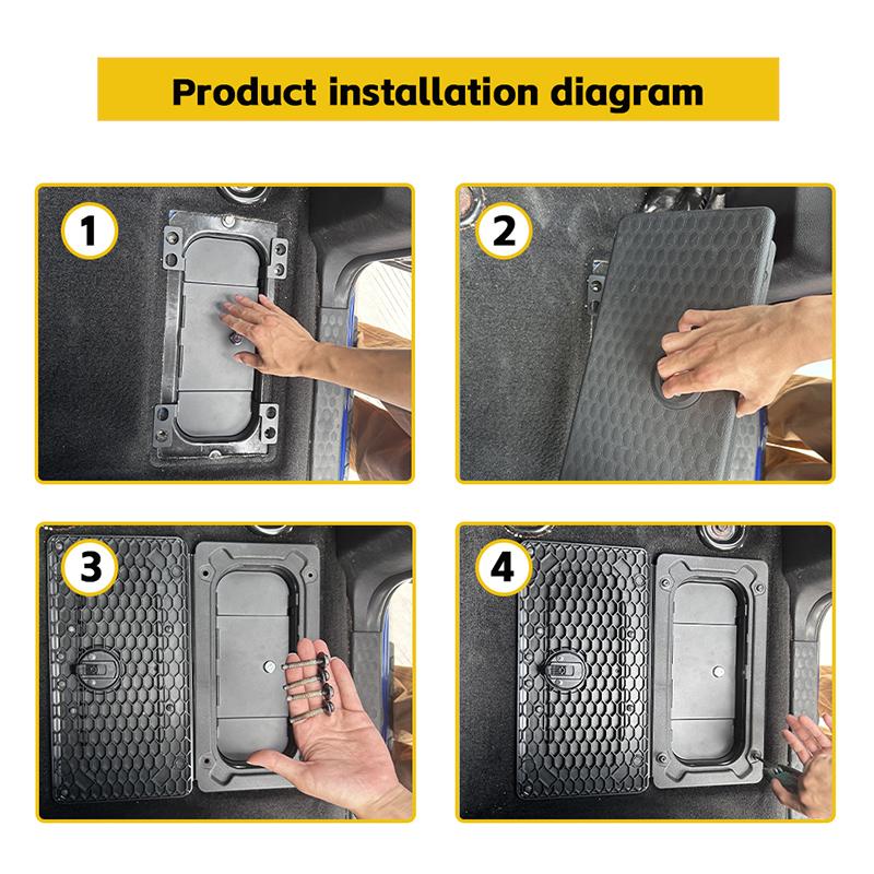 Отсек для хранения на заднем сиденье, сейф с замком для ключей для Dodge RAM 2009-2018 гг., аксессуары для хранения и уборки салона