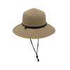 Wide Brim Straw Bucket Hat Summer Visor Cap American Women's Straw Hat  Travel