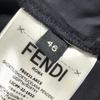 FENDI FB0521 FENDACE logo Pants Shorts Bottoms Apparel Shorts Black
