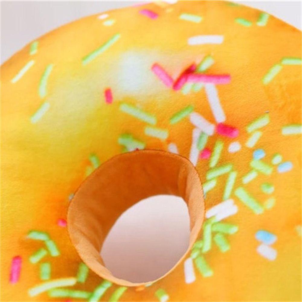 Pillow Cover Sofa Chocolates Donut Donut Stuffed Toys Seat Cushion Donut Plush Toy Pillow Doughnut