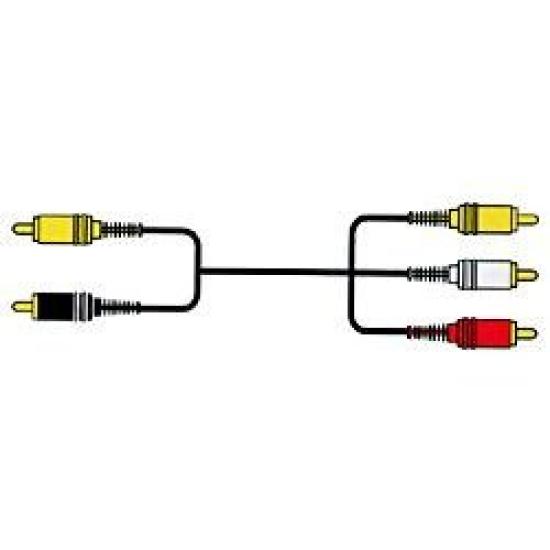 JVC Kenwood Victor RCA Plug x2 RCA Plug x3 3M - VX-36G