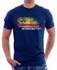 Mad Max Inspired MFP Interceptor V8 Pursuit Car NAVY Printed T-shirt OZ9279