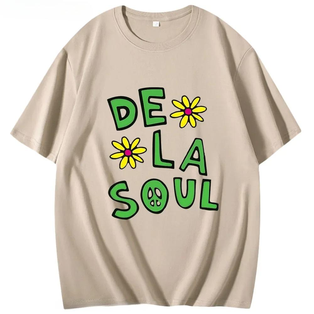 Аниме Футболки De La Soul Красивая Футболка Dela С Коротким Рукавом Одежда Мужчины Женщины Милый Мультяшный Манга Футболки Хай стрит
