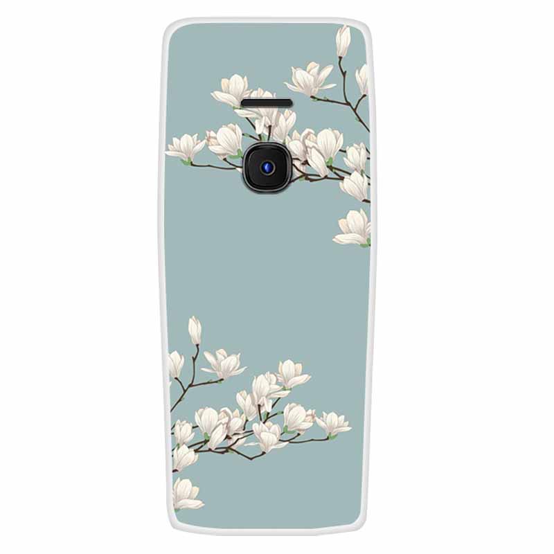 For Nokia 8210 4G Case Soft Silicone Space Landscape Covers for Nokia 6300 4G Cases Colorful Bumpers Cat Phone Protective Bags