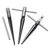 Hand Taper Reamer 1/8-1/2 (3-13mm) 5-16 Taper Reamer Chamfer Opening Countersunk Head Cutting Tool Hexagonal Shank Tool