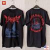 В тренде VTG Mayhem Группа Тур Концерт Тяжелый Хлопок S-5XL Черная Футболка Унисекс Футболка