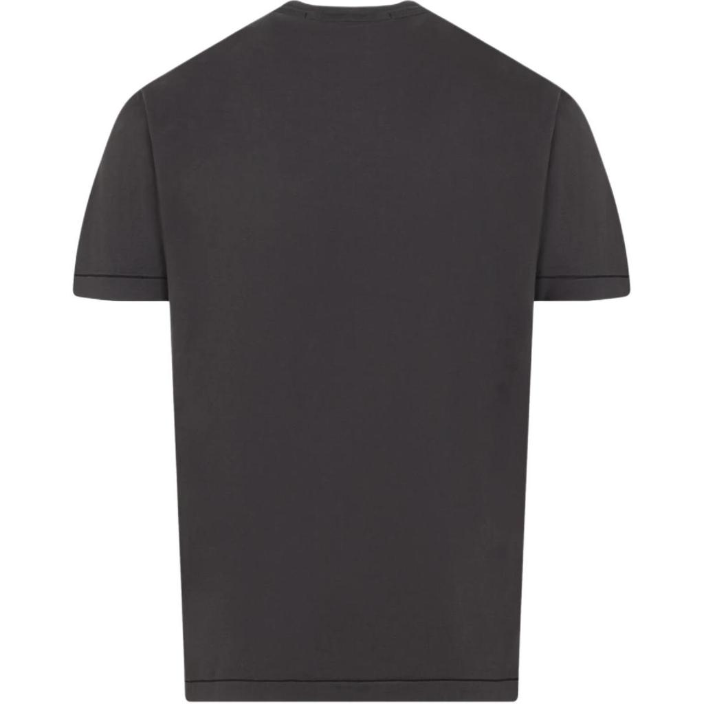 STONE ISLAND Мужская футболка-пуловер с коротким рукавом и логотипом Топы L1S152100027S0013-V0065
