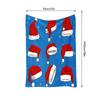 Soft Fleece Throw Blanket Cozy Warm Home Decor Bedding Gift Christmas Pattern Novelty Design Lightweight Plush Microfiber