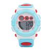 Digital Kids Watch 7 Colors LED Flashing Waterproof Sports Outdoor Wristwatch for Girls Boys Ages