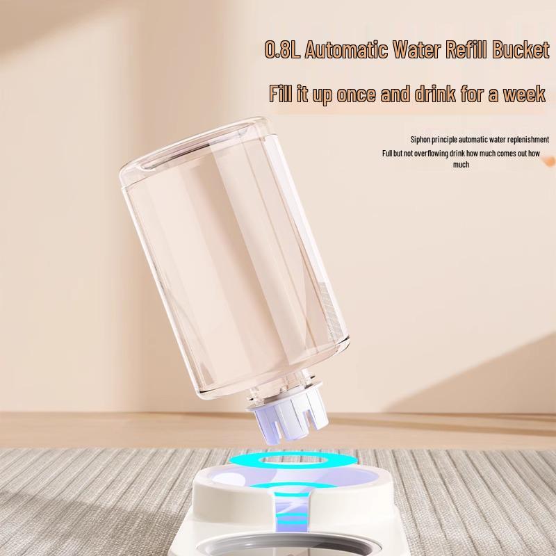Cross-Border Automatic Pet Feeder: Large Capacity Two-in-One Food and Water Dispenser