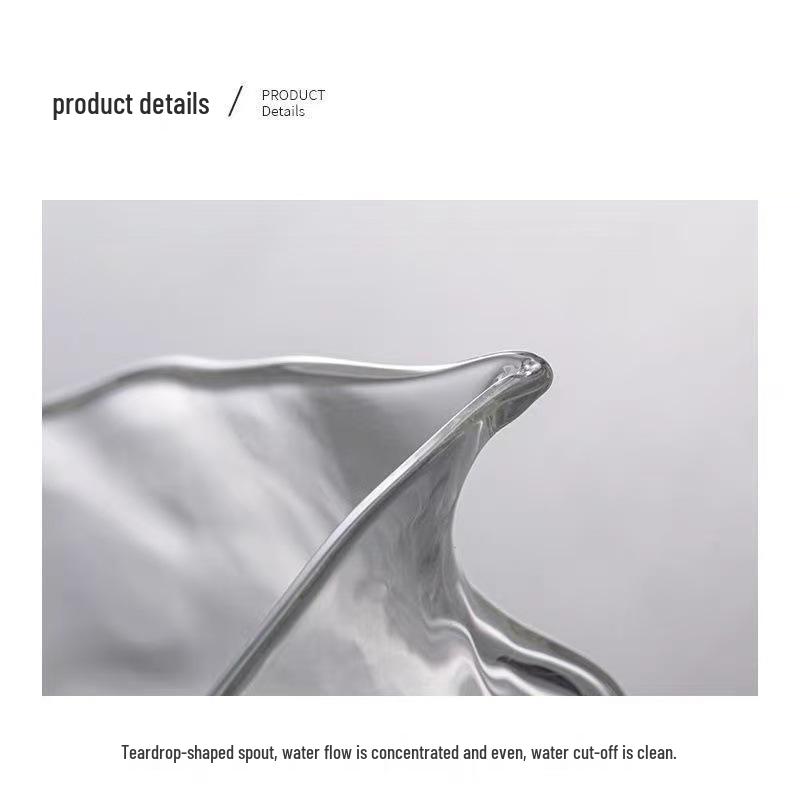 Чайный диспенсер из высокоборосиликатного термостойкого стекла, Большая емкость, Чаша справедливости «Золотая цикада»