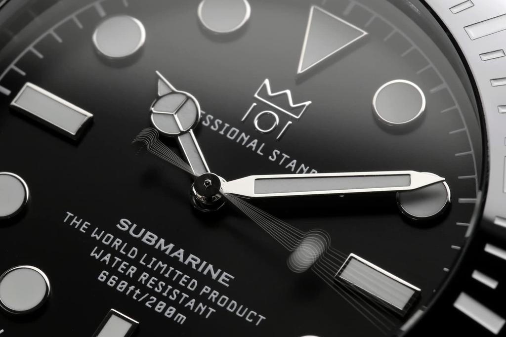 [HYAKUICHI 101] No.1S Hyakuichi 20 ATM Water Resistant Sweep Second Diver's Watch Ceramic Bezel Non-Date Watch Deep Aqua Quartz