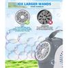 Bubble Machine - Auto 360° Rotation, 75° Tilt Range, Bubbles Blower Maker for Kids, Wedding, Birthday, Parties, Gifts