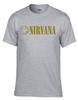 Nirvana Logo Rock Music Gray Kids TShirt 302size Kids