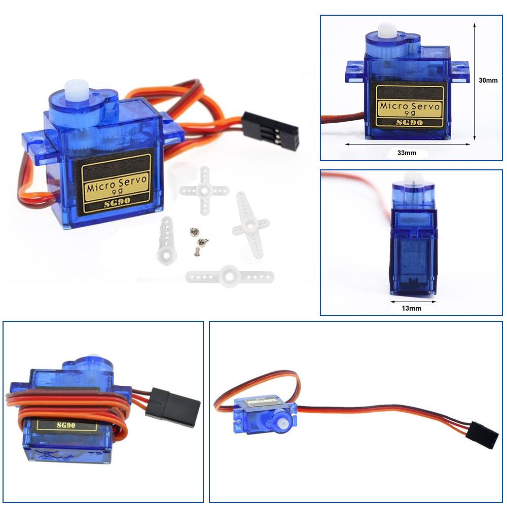 Keyes 9g Metal Gear Digital Servo for Robot Car, Mechanical Arm, and Model Aircraft MG SG90