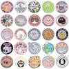 Cute Japanese Cartoon Metal Badges - Brooches & Button Accessories for Clothing & Bags