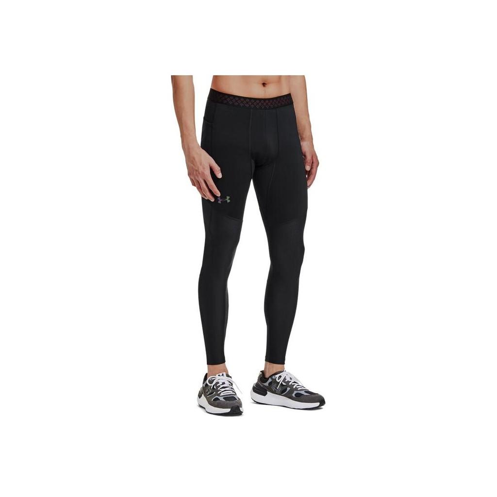 Under Armour Спортивные леггинсы SmartForm Rush Solid, мужские, черные 1383318-001