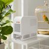 Bird Cage Feeding Accessories Electric Birdseed Shell Separator, Feed Blowing Machine, Dehuller Machine Automatic Millet Husk Remover Separator