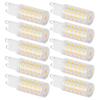 10pcs 4W G9 LED Bulb AC100-265V Bi-Pin Base Bulb Replace Halogen Replacement Bulb  For Chandelier
