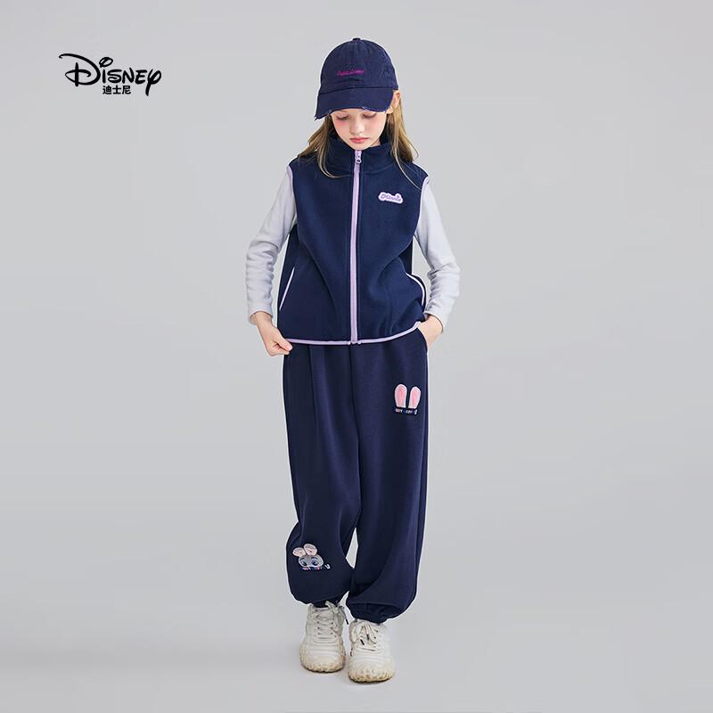 Disney Двусторонняя флисовая жилетка на молнии унисекс для детей