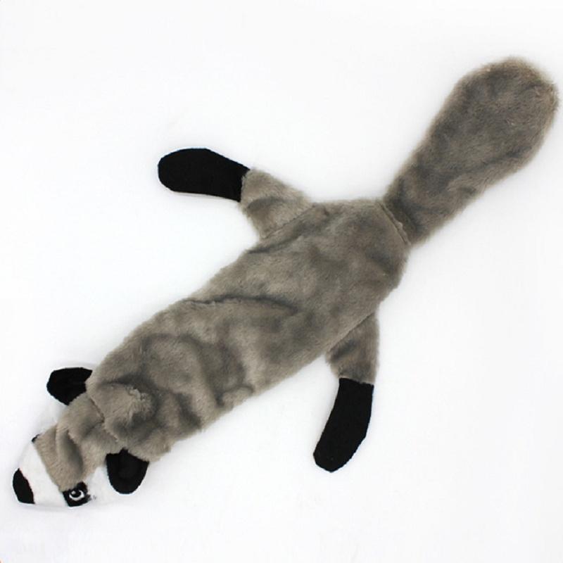 Большие плюшевые игрушки для собак без наполнителя с пищалками, идеально подходящие для щенков в период прорезывания зубов