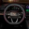 Кожаная накладка на руль автомобиля Для Cupra Born VZ 2025 2022-2024 Ультратонкая Салон автомобиля Cupra Formentor 2025 Аксессуары