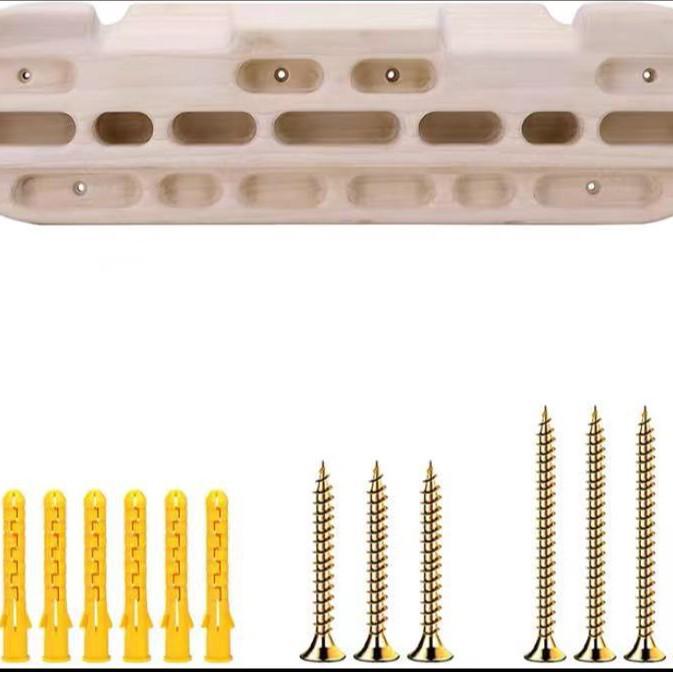 Портативный настенный деревянный фингерборд для скалолазания и подтягиваний
