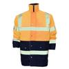 Unisex Hi-Vis 2 Band Two Tone Jacket