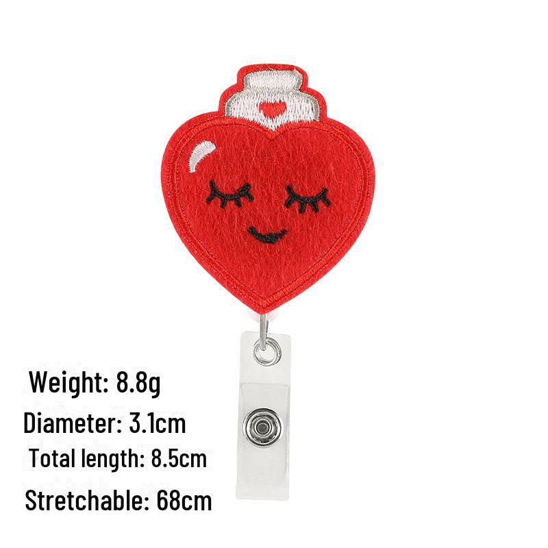 Вышитый бейдж и нашивка на одежду - легко вытягиваемая пряжка для врачей и медсестер