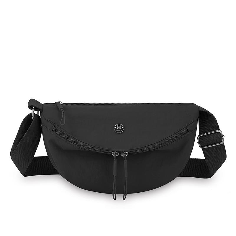 Women's Bag New Lightweight Nylon Shoulder Bag Casual Joker Simple Messenger Bag Fashion Shopping Chest Bag.