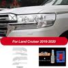 Для Toyota Land Cruiser 2014- Аксессуары Защитная пленка для фар автомобиля Восстановление фар Прозрачная черная TPU наклейка
