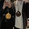 Couple Card Bag Storage Bag Headset Storage Bag Plush Small Wallet Cute Bag Cookies Coin Purse