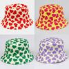 Heart Love Reversible Fisherman Hat For Summer Sun Protection Breathable Cute Outdoor Accessory
