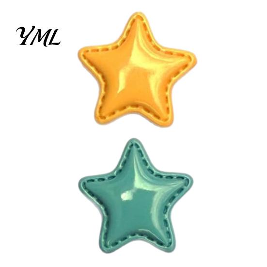 Small Star Magnets 2Pcs 3D Refrigerator Magnet, Resin Shape Fridge Shaped Decorations Magnetic Decoration for Kitchen Office Whiteboard Cabinet