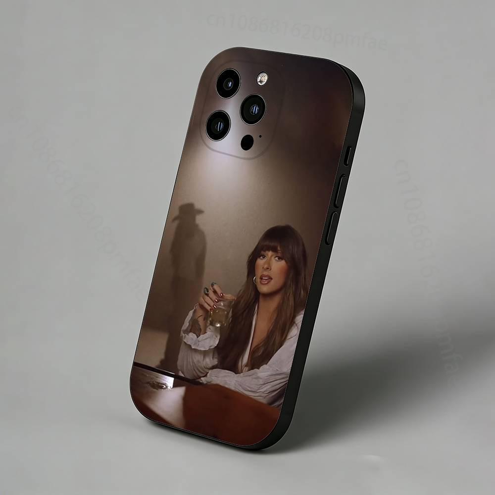 Чехол для iPhone E-Ella L-Langley Singer Для 17,16,15,14,13,12,11 Pro,Max,Plus,X,XS,XR,SE,Mini Защитная крышка на заднюю панель