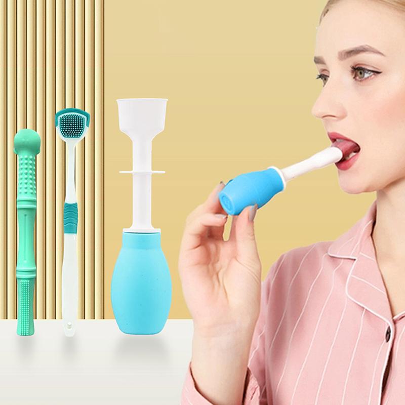 Оральный Мышечный Воспринимающий Тренажер Реабилитация Логопедия Уход за Функцией Языка Тренировка Массажер Инструмент для Восстановления Для Детей