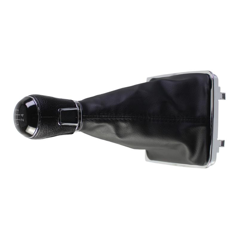 Leather Gear Shift Knob for Passat for b7 2011 to 2015 Manual Transmission Designed to Fit OEM 5 Speed and 6 Speed Setups